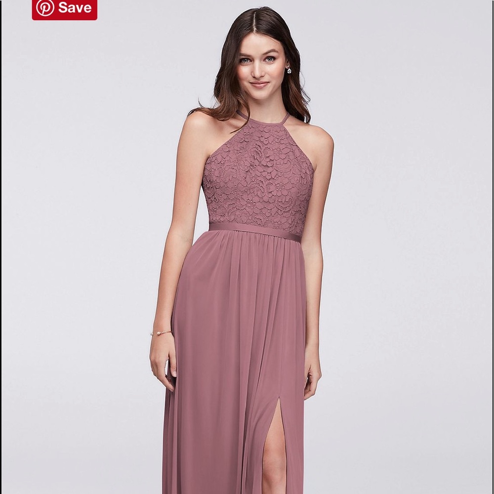 Long mesh dress —